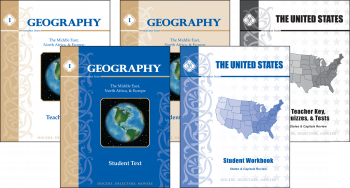 Geography I, II, and III from Memoria Press