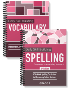 Daily Skill Building: Vocabulary and Spelling