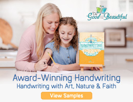 the good and the beautiful handwriting curriculum