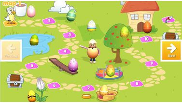 reading eggs map