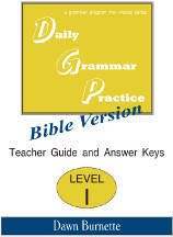 daily grammar practice bible version