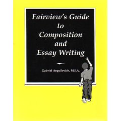 Fairview's Guide to Composition and Essay Writing
