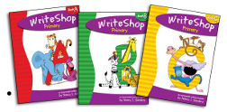 WriteShop Primary, Books A, B, and C and WriteShop Junior, Books D, E, and F