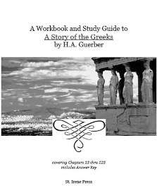 A Workbook and Study Guide to A Story of the Greeks by H.A. Guerber