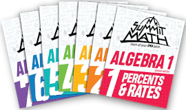 Summit Math Algebra Courses