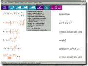 MathXpert: Algebra Assistant, Precalculus Assistant, and Calculus Assistant [CD-ROM programs for Windows computers]