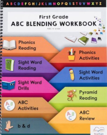 ReadBright Leveled Phonics - abc blending workbook in order