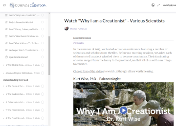 Creation Science course