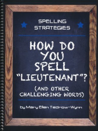 Spelling Strategies Series