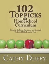 102 Top Picks for Homeschool Curriculum by Cathy Duffy (New for 2015!)