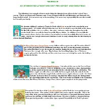 The Books of an Integrated Literature Unit for Advent and Christmas